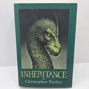 Knopf Inheritance Hardcover Book Christopher Paolini Green Dragon Fantasy Novel